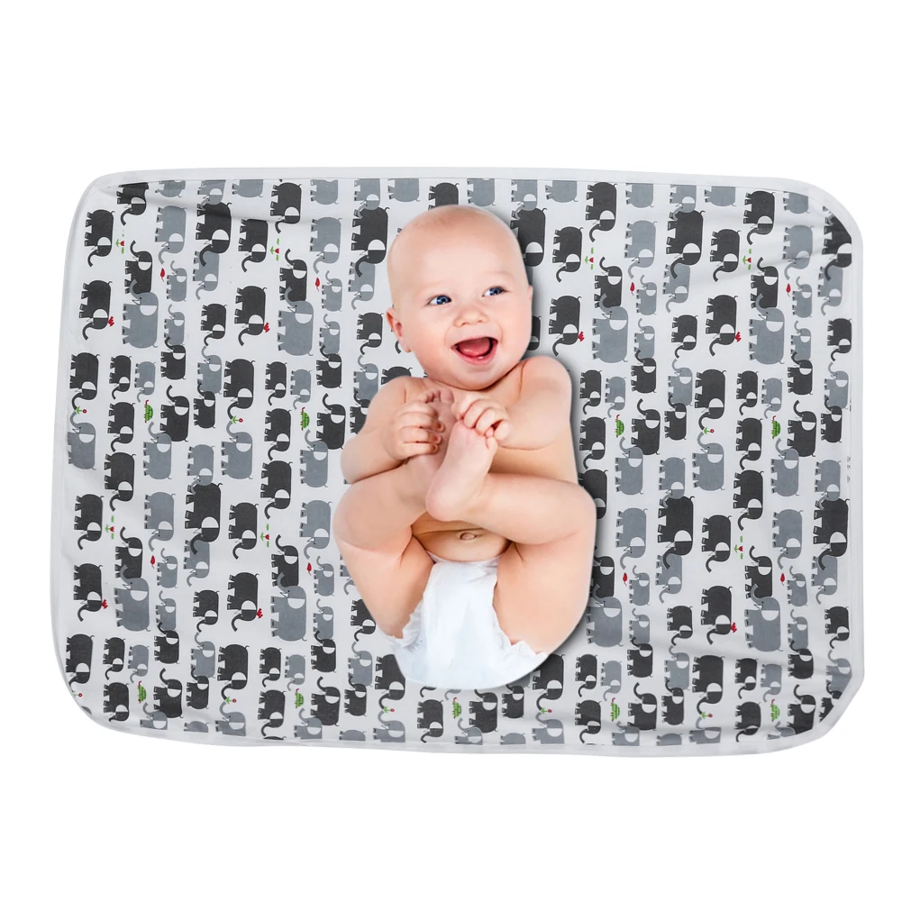 Новинка для новорожденных; Детские простыня Постельное белье 55x75 см для новорожденных шпаргалок Cot лен 100% хлопок с принтом детское одеяло