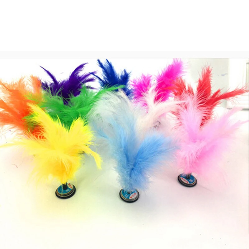 Buy 1Pc Portable Colorful Feather Chinese Jianzi Foot