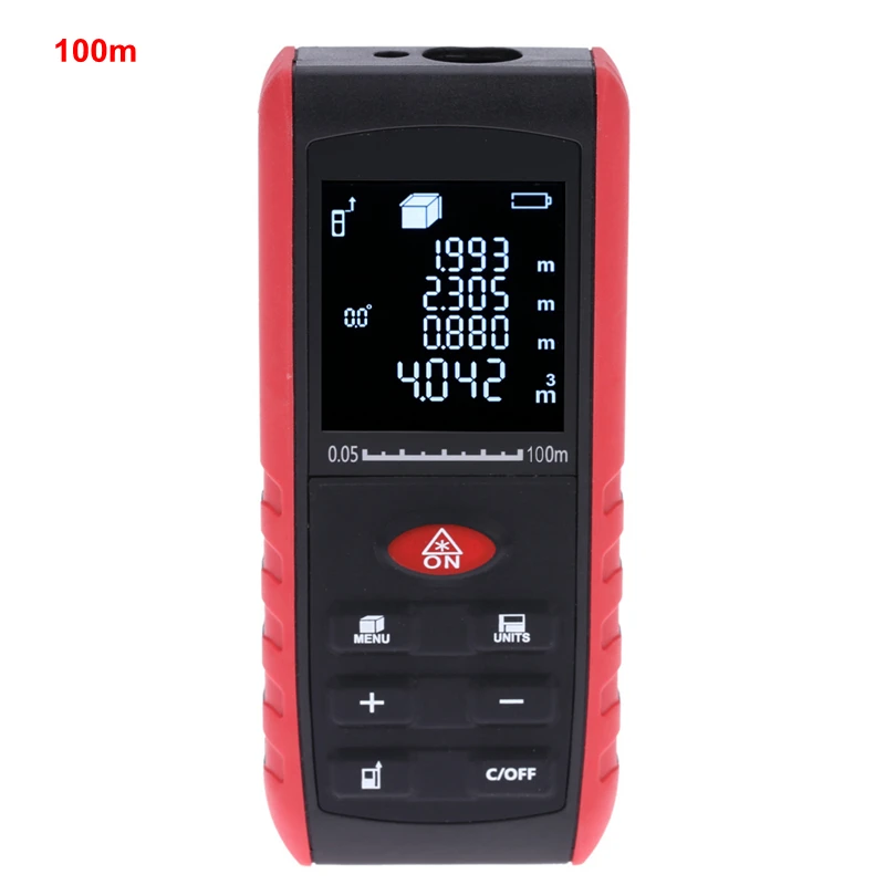 

Hanheld Digital Laser Distance Meter Rangefinder Diastimeter 40m 60m 80m 100m Measurement Leveling Practractor Area Volume Test