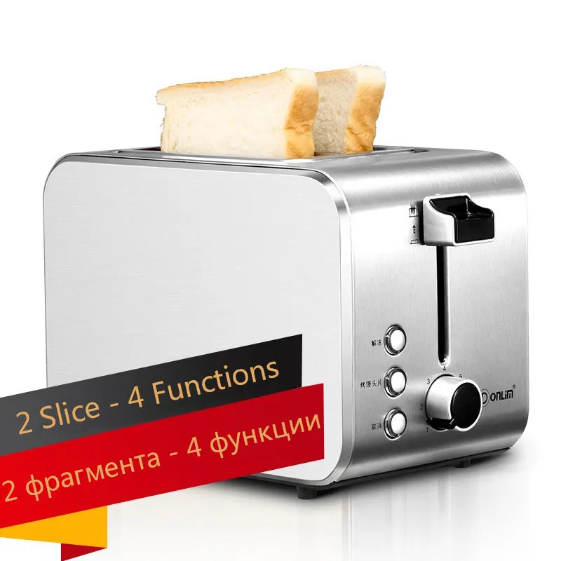 

Wide Self Centering Toaster Slots Easy Clean Bread Makers Toaster Bread New Waffle Makers