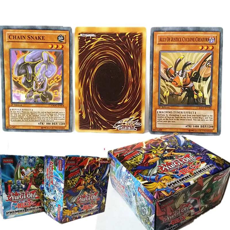 288 шт./компл. аниме японские карты Yu Gi Oh с английскими играми картонные игры юджиох
