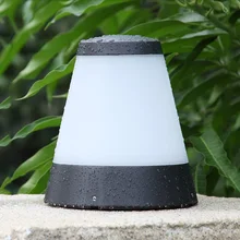 Открытый ip65 Современный Простой Имитация Творческий lumiere exterieur крыльцо парк алюминиевый светодиодный лампы villa светильник-столб AC85-265V