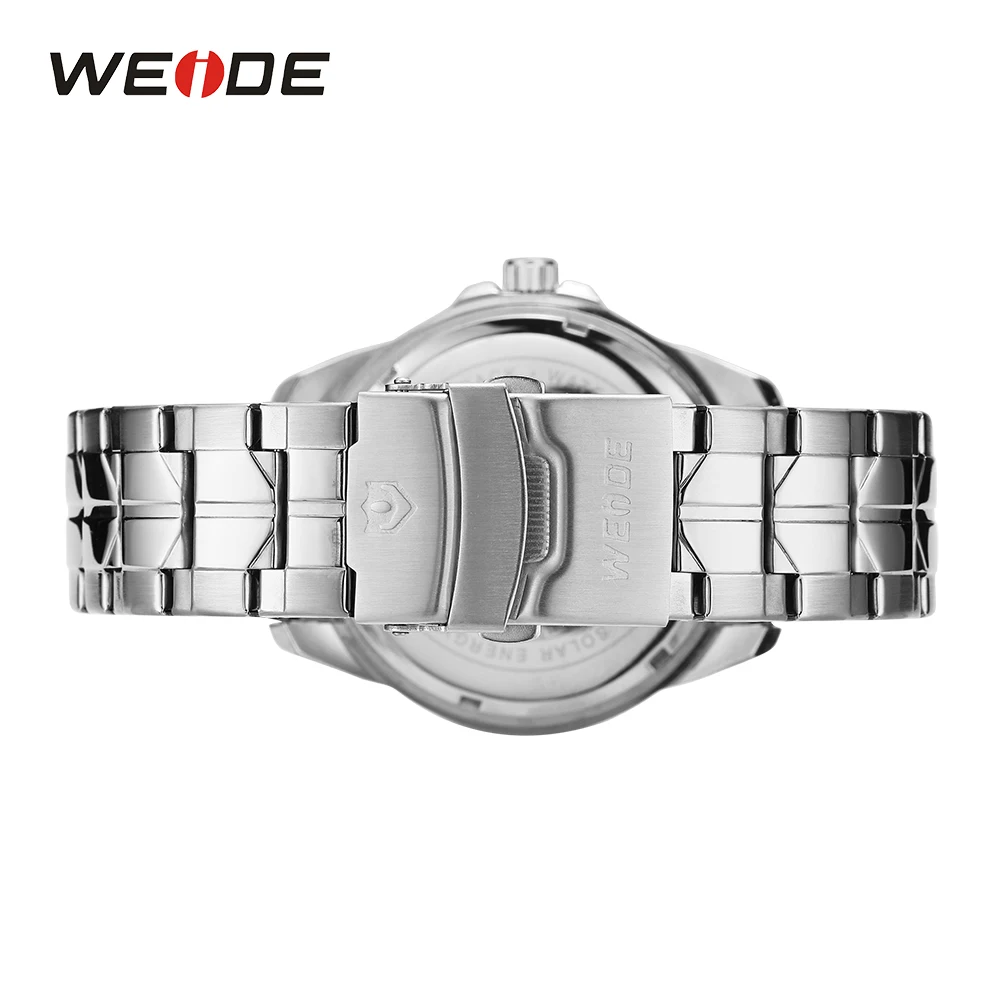 WEIDE мужские спортивные часы с солнечной энергией 2019 модные ремешком чехол из