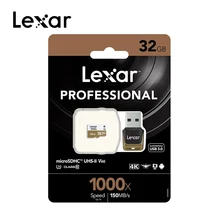 Lexar 128 Гб micro sd 1000x популярная карта памяти 16 Гб 64 Гб Высокая скорость 32 Гб tarjeta micro sd Мода cartao de memoria