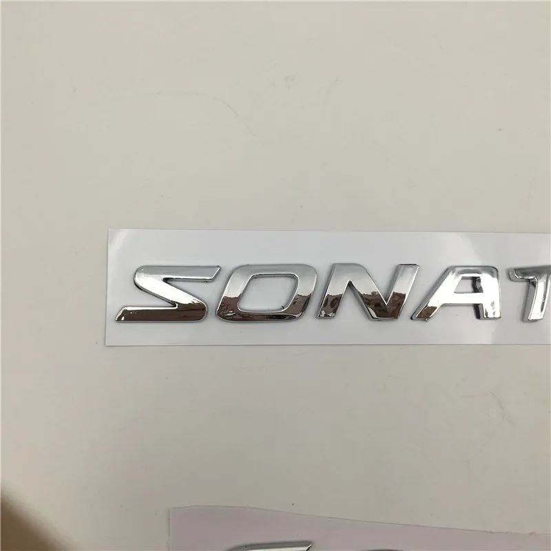 Эмблема для Hyundai Sonata новая модель логотип задняя табличка багажника наклейки