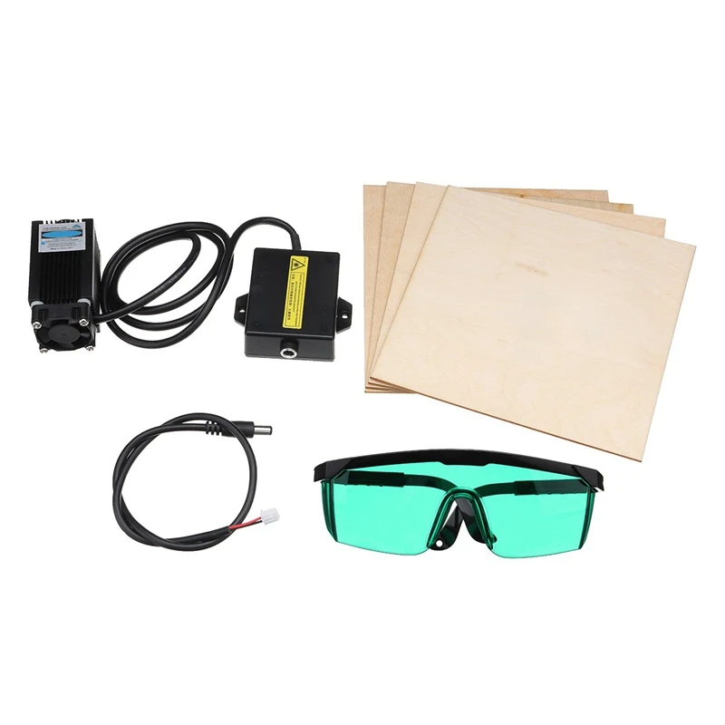 

3D Printer Accessories - Cr-10 Cr-10S 3D Printer With 12V Blue-Violet Engraving Head Assembly With Wood Board