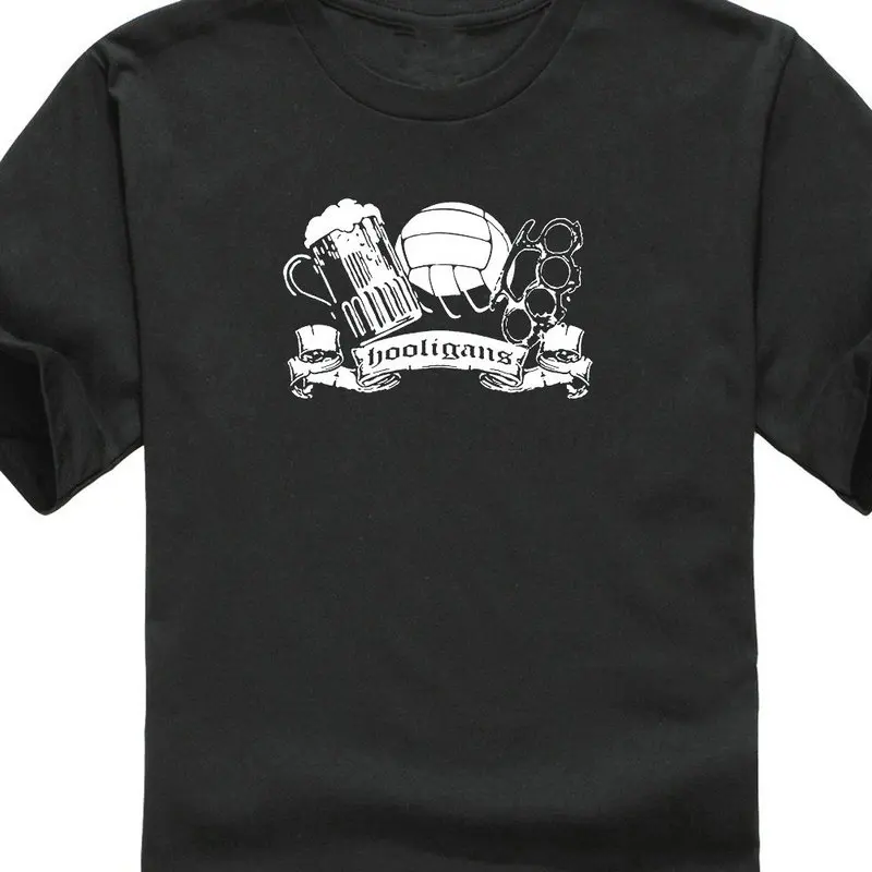 

T Shirt Company Crew Neck Short Sleeve Compression Hooligans T Shirts For Men Stranger Things Print T-Shirts Original Tom Brady