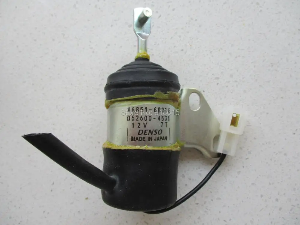 

kubota J310 D722 SOLENOID STOP DIESEL GENERATOR PARTS 16851-60014