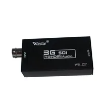 Wiistar HD 1080 P 3g sdi в hdmi конвертер Поддержка HD-SDI/3G-SDI сигналы, показывающие sdi2hdmi SDI в hdmi