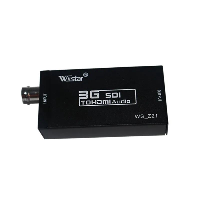 Wiistar HD 1080 P 3g sdi в hdmi конвертер Поддержка HD-SDI/3G-SDI сигналы, показывающие sdi2hdmi SDI в hdmi Бесплатная доставка