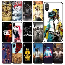 MaiYaCa juego caliente PUBG ganador cubierta negro suave funda del teléfono carcasa rojo mi 5 plus Nota 5 Xuiao mi Mi 8 8SE 6 MI X 2 2S fundas para móviles