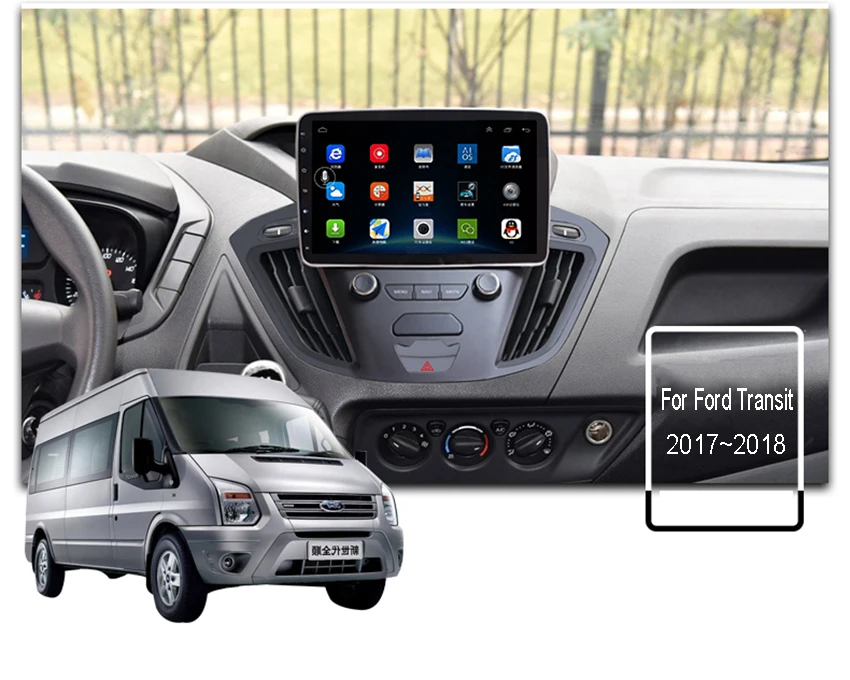 Discount YESSUN For Ford Transit 2017~2018 Car Navigation GPS Android Audio Video HD Touch Screen Stereo Multimedia Player No CD DVD 1