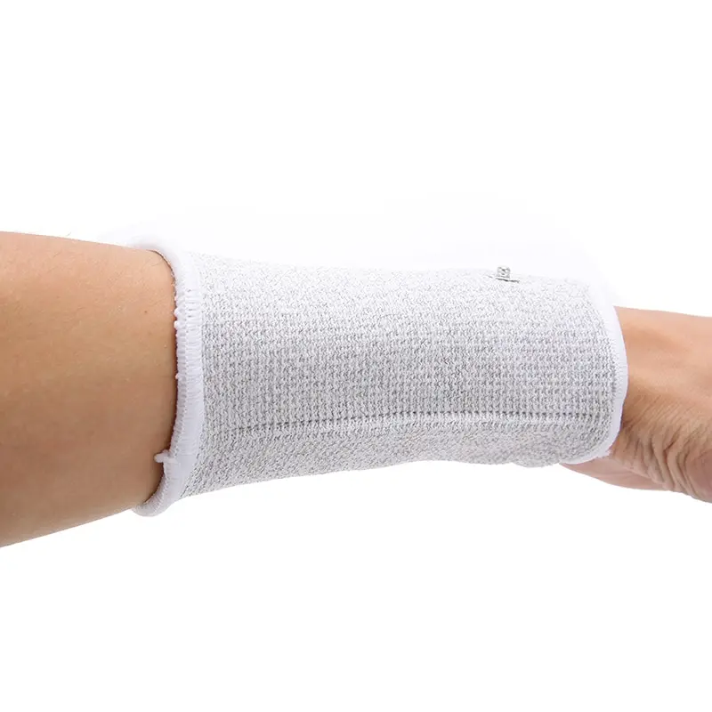 

1Pair Conductive Silver Fiber TENS/EMS Electrode Therapy Braces Wristband Breathable Electrotherapy Unit For Phycical Therapy