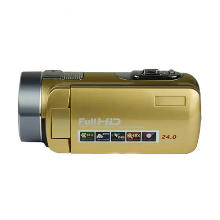 Full 1080p Высокое разрешение съемка видео запись портативная видеокамера профессиональная цифровая камера видео с пультом ночного видения