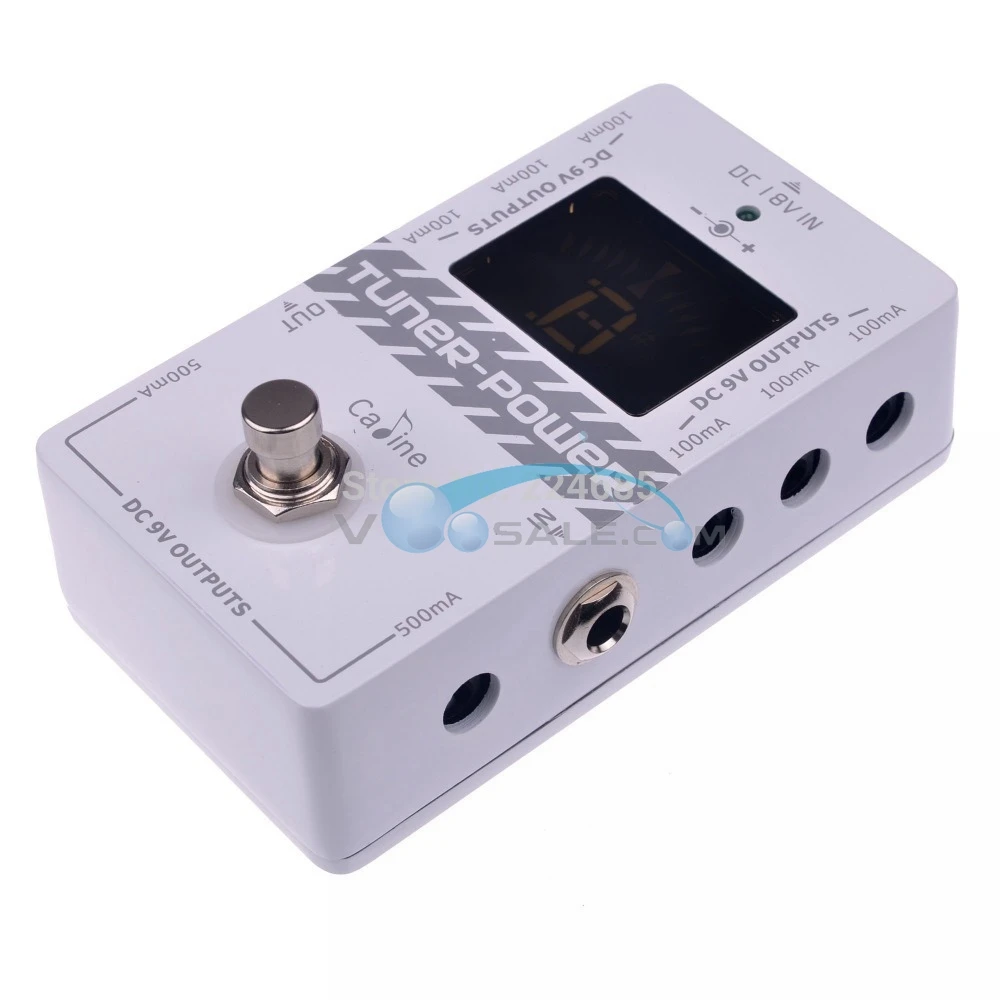 Fonte de Alimentação com Ture 2 em 1 para dc Caline Tuner-power Guitarra Pedal Efeito Oito Saídas Isoladas Bypass Cp-09 9v - Image 4