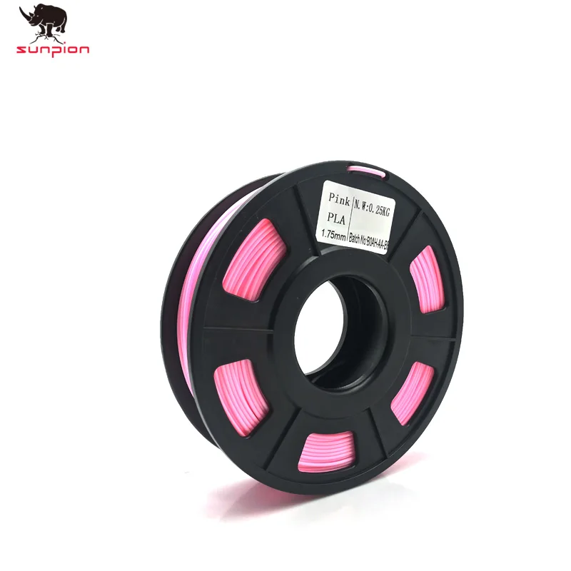 

SUNPION 3D Printer PLA Filament 1.75mm Filament Dimensional Accuracy+/-0.03mm 0.25KG 3D Printing Material for 3d printer RepRap