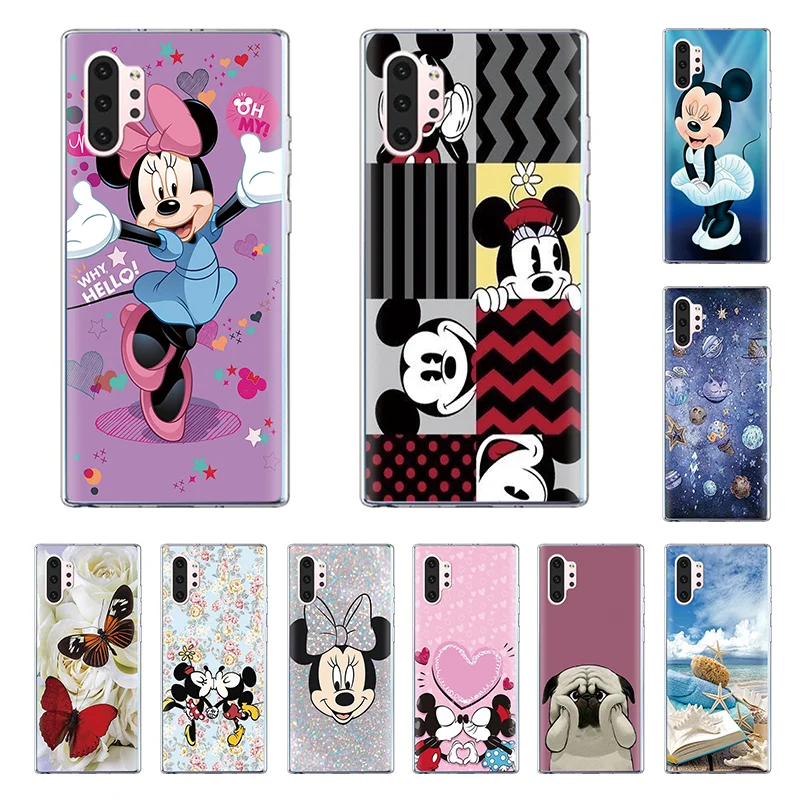 

Silicone Case For Samsung Galaxy Note 10 Pro Case note10 Cool Animal Cat Fundas Coque For Samsung Galaxy Note 10 Pro TPU Cover