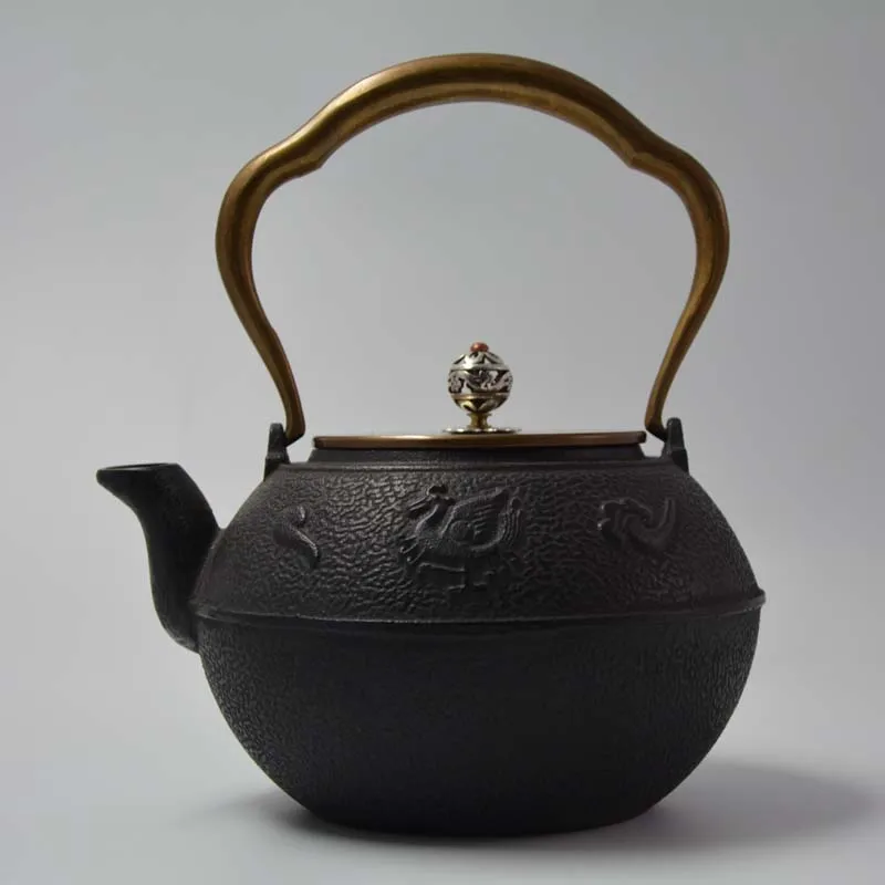 Rosefinch Iron Pot Cover The Copper To Copper Coating Of Old Iron Pot