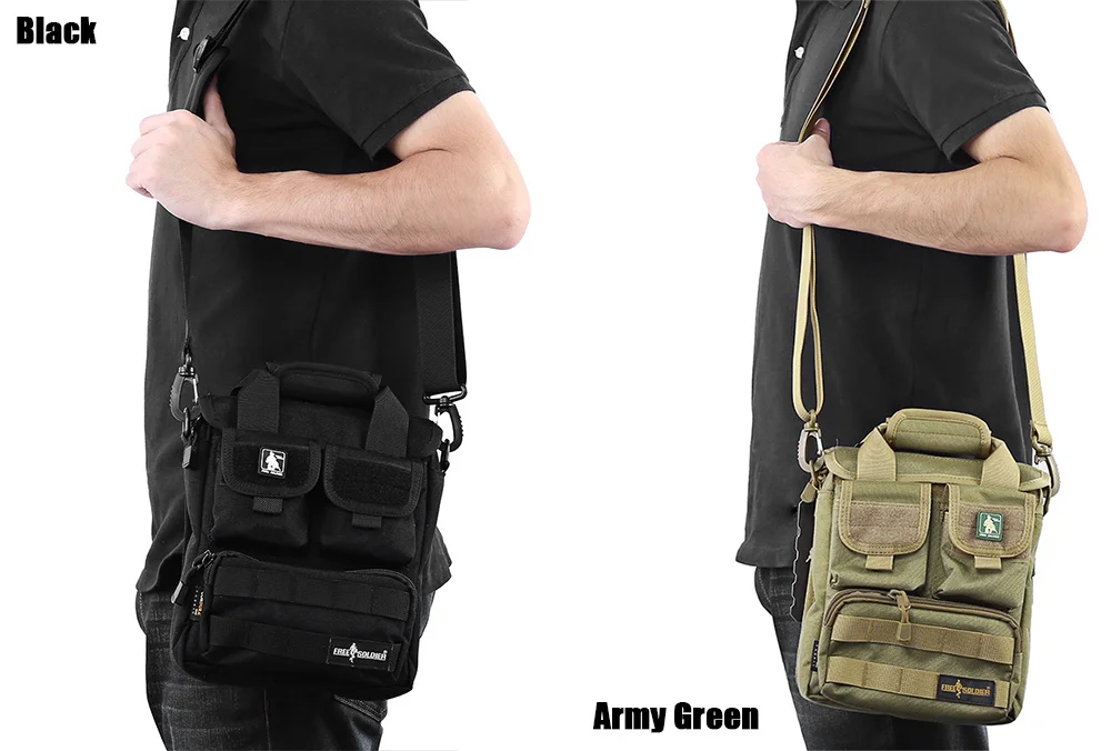 Free Soldier Outdoor Hiking Camping Cordura Single-shoulder Bag