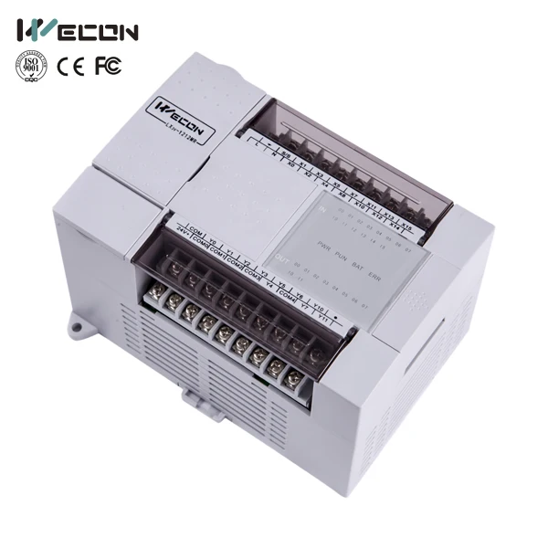 wecon LX3V-1212MR-A 24 points plc logic controller for controller solar wecon 60 points plc support rtu modem lx3vp 3624mr2h a