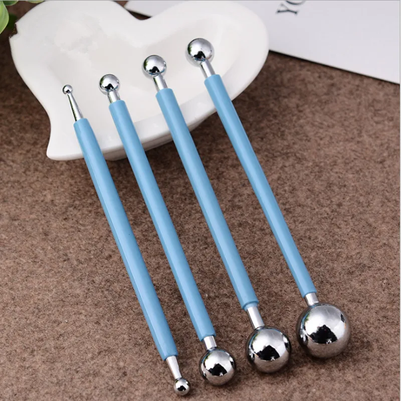 

1Set DIY Stainless Steel 8 Size Modelling Tool Ball Clay Plasticine Decoration Tool