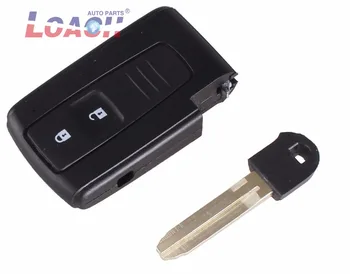 

For Toyota COROLLA VERSO AURIS PRIUS + HYBRID 2 BUTTON SMART REMOTE FOB KEY CASE