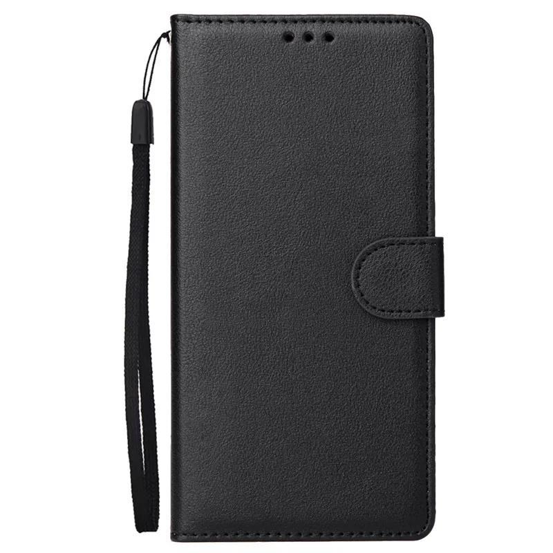 الفاخرة جلد الوجه حقيبة لهاتف سامسونج غالاكسي J4 زائد j4Plus Etui على ل Fundas سامسونج J6 رئيس الحبل محفظة بطاقة غطاء كوكه