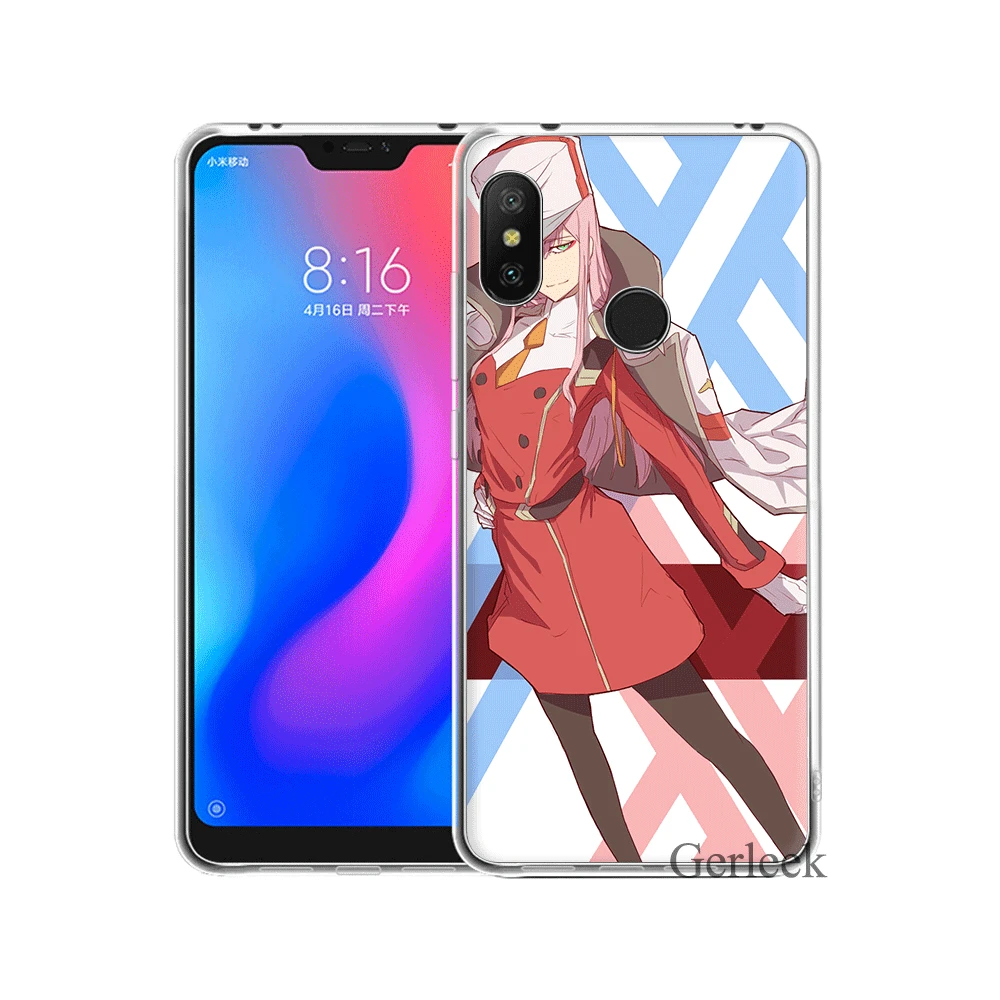 Чехол для телефона Darling In The FranXX Xiaomi Mi 5 5S 6 8 SE A1 A2 5X 6X Lite Mix 2S F1 Shell|Чехлы-накладки| |