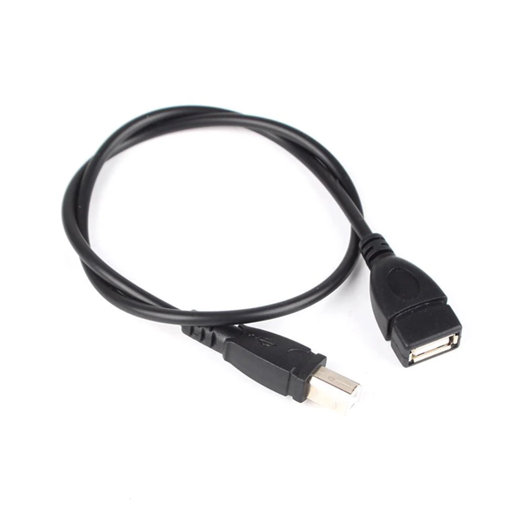 1/4/10 шт. 50 см USB 2 0 Тип Женский к B Мужской Сканер Кабель для принтера адаптер
