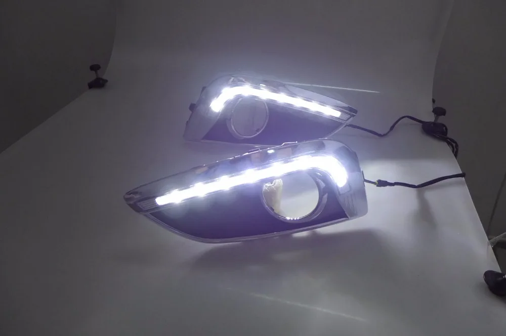 

Qirun led drl daytime running light for Hyundai IX35 2010-2013 with wireless control