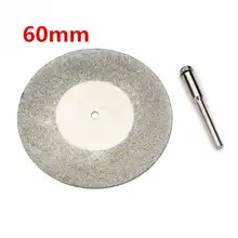 Новый высокое качество 20000 об./мин. 60 мм алмазного шлифовального металлический диск для резки металла камень нефрит кусочек для роторный