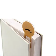 5 шт./лот творческих канцелярских хорошенький выражения клип страница настроение моделирование эмоциональный закладки дать небольшой подарок