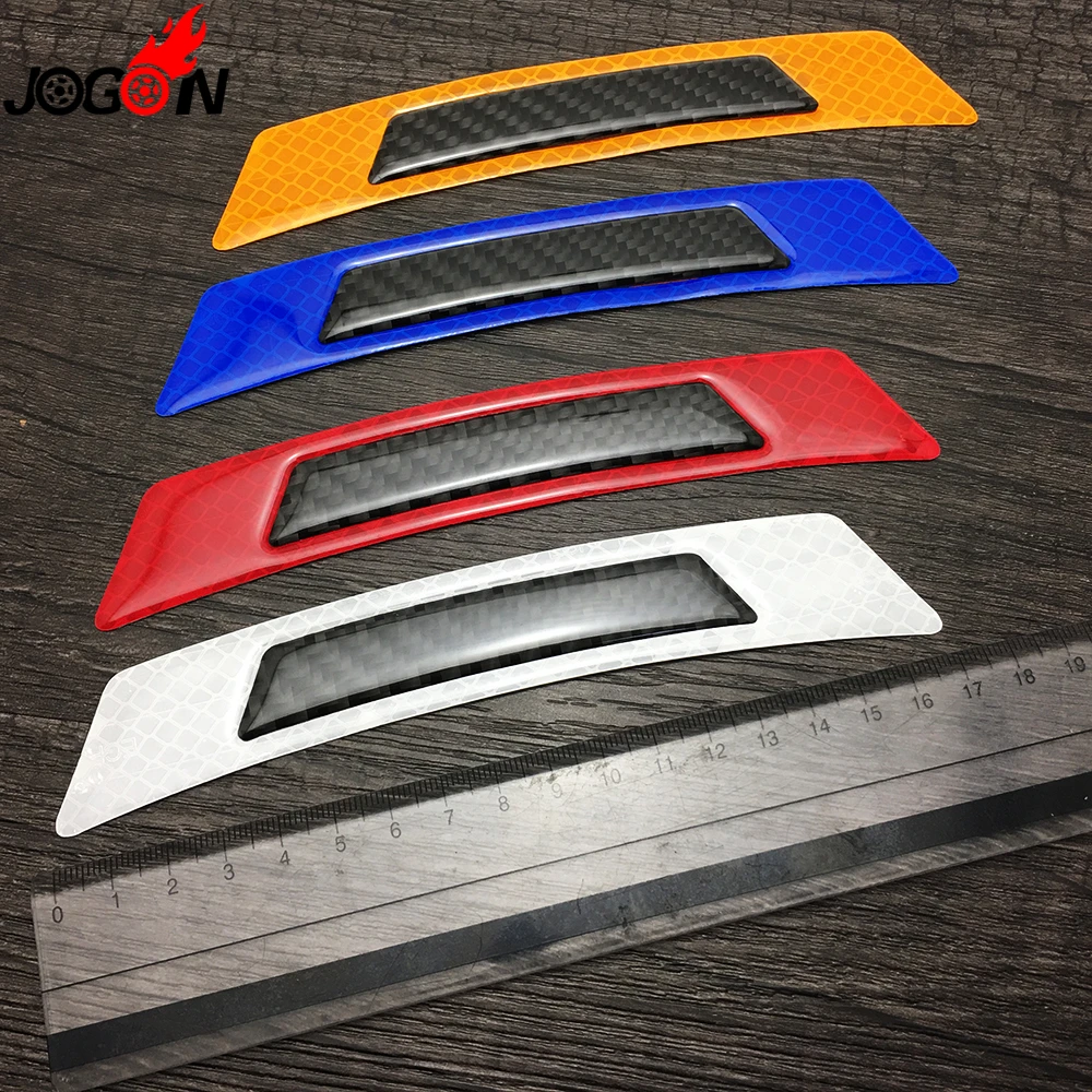 17cm Carbon Wheel Fender Flare Edge Anti Scratch Reflector Cover Trim Sticker For BMW 1 2 3 4 5