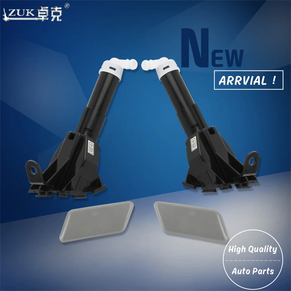 

ZUK 4PCS/set Headlight Headlamp Washer Nozzle Actuator & Cover Cap For TOYOTA CAMRY ACV40 ACV41 2006-2009 Not For Euro CAMRY