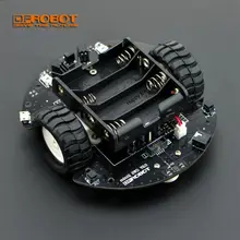 DFRobot MiniQ 2WD полный комплект V2/умный автомобиль/мобильный робот обучающая платформа, ATmega32u4 Leonardo для начинающих arduino до продвинутых