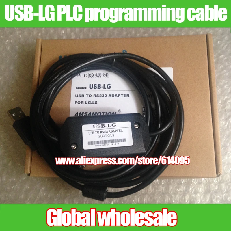 PC-LG PCLG Programming Cable Serial RS232 adapter for LG K120S K7M-DR20U PLC 