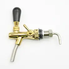 

Beer Tap Faucet Adjustable Faucet with Chrome Plating Flow Control Beer Faucet Homebrew Making Tap