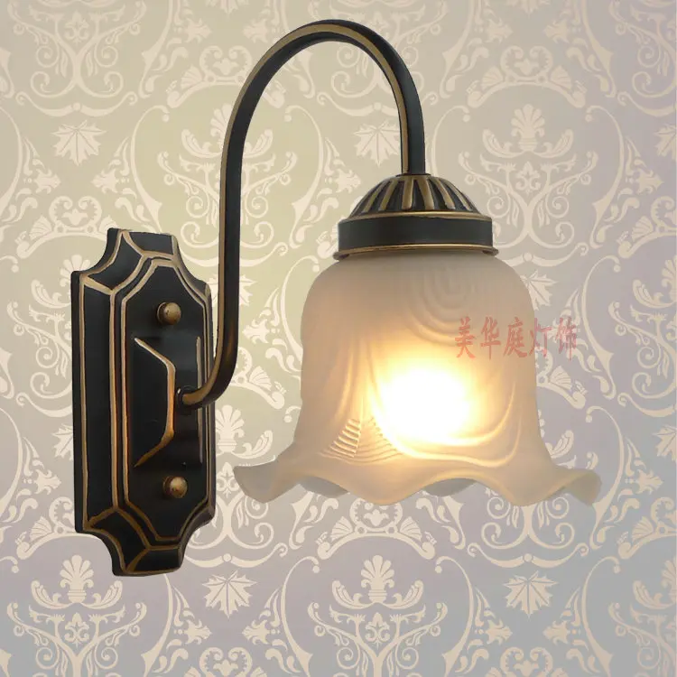ФОТО lamps Special offer European style wall lamp mirror lamp bedside lamp TV wall Home Furnishing Mediterranean GardenB1-007