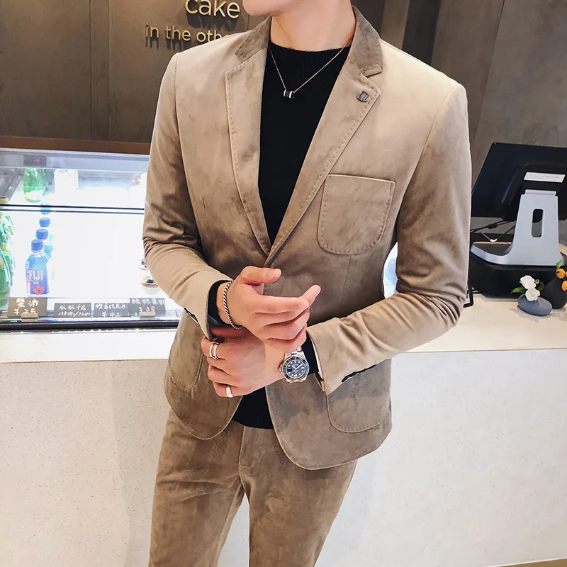 Birtish Стиль мужской костюм Slim Fit Винтаж мужские костюмы дизайнеры 2018 вечерние с