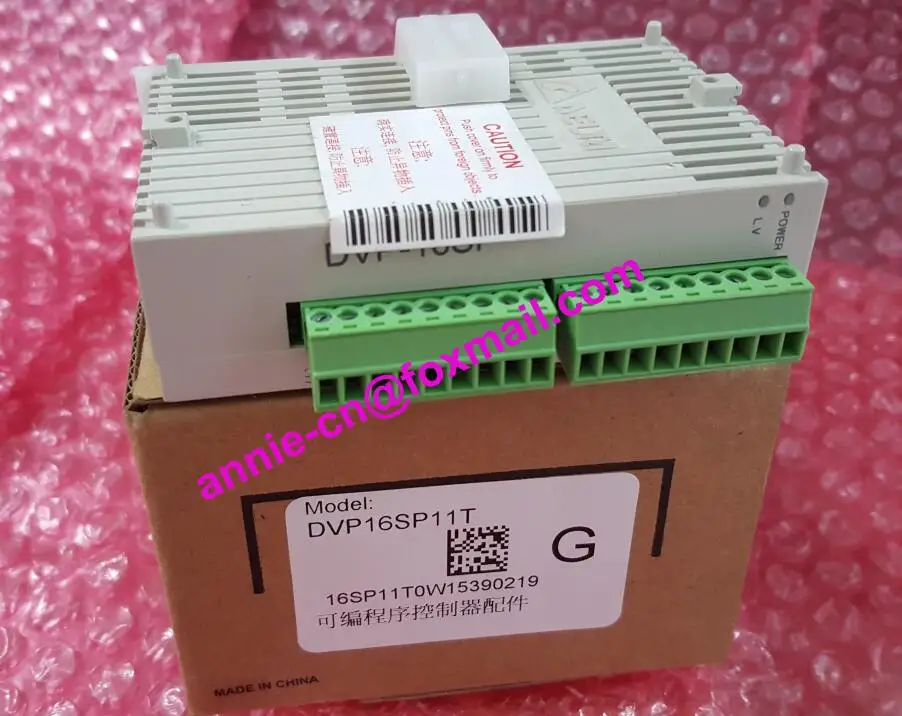 New and original DVP16SP11T DELTA PLC Extension module DVP-SS series , 16 point extension,8DI/8DO NPN transistor new original dvp08xn11t delta plc 8do transistor output digital module