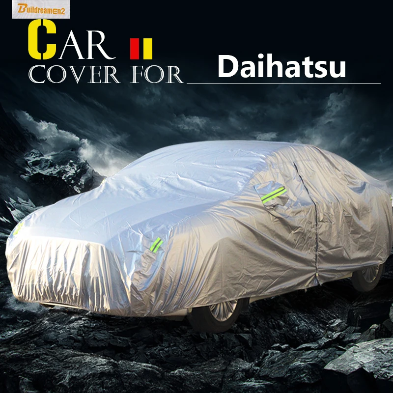 Buildreamen2 Car Cover Outdoor Sun Snow Rain Scratch Resistant Waterproof For Daihatsu Esse Materia Sirion Sonica Terios | Автомобили и