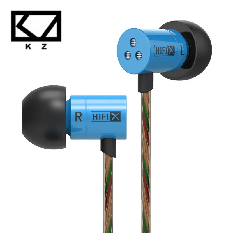 KZ HDS1 Metal 3.5mm Really HIFI sound Bass Stereo earphone
