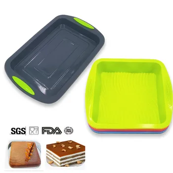 

Non-stick Food grade Cake Mold Silicone Mold Cake Pan Baking Tools mould For Cake Heat Resistant Bread Mold Cake Dessert