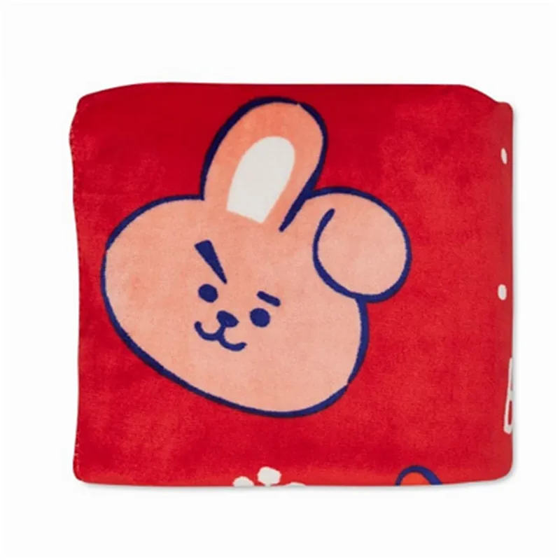 2018 Новый Kpop BTS Bangtan обувь для мальчиков BT21 Рождество TATA CHIMMY COOKY и одеяло милые