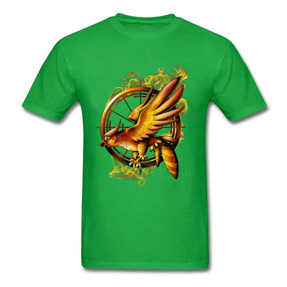  Mens T-shirts Catching Fire Design Tops Tees Cotton Round Collar Short Sleeve Casual Tops Shirts Labor Day Top Quality Catching Fire green