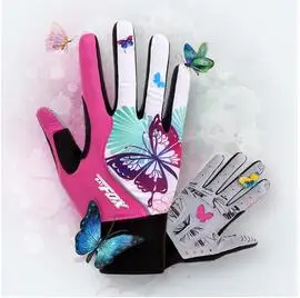 BATFOX велосипедные перчатки на полный палец женские зимние спортивные перчатки без пальцев дышащие велосипедные перчатки Горячие полный палец MTB шоссейные велосипедные перчатки розовые - Цвет: Long Glove