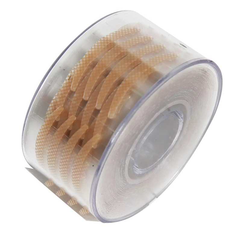 

600Pcs Double Fold Eyelid Paste Clear Gray Beige Eyelid Tape Sticker Natural S/L Self-adhesive Eyelid Stripe Beauty Makeup Tools
