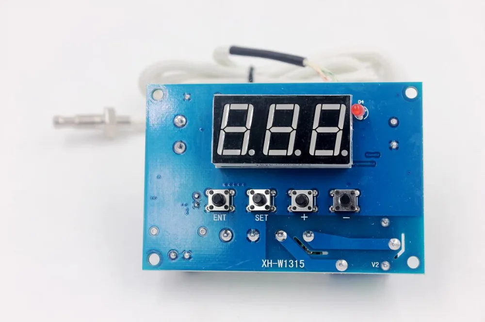 AC 220V 12V 24V Digital high Temperature Controller Thermostat K type