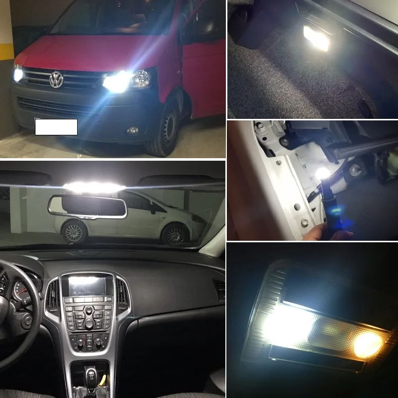 2x Canbus Автомобильный светодиодный светильник T10 W5W без ошибок для Toyota C-HR Corolla Rav4 Yaris Avensis Camry CHR Auris Prius