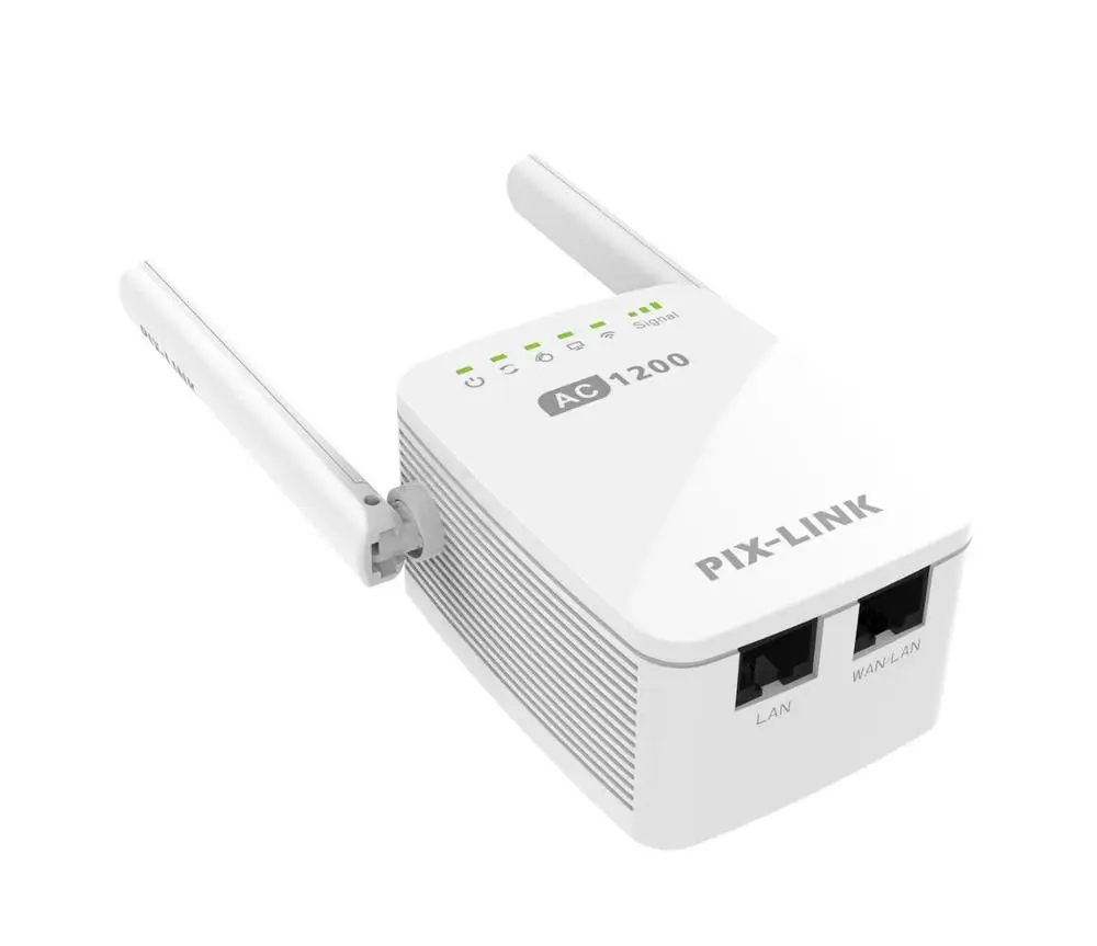 PIXLINK LV-AC11 AC12 AC1200 ретранслятор/маршрутизатор/точка доступа беспроводной Wi-Fi с внешним wifi расширителем диапазона мини маршрутизатор Boost - Цвет: with Antennas